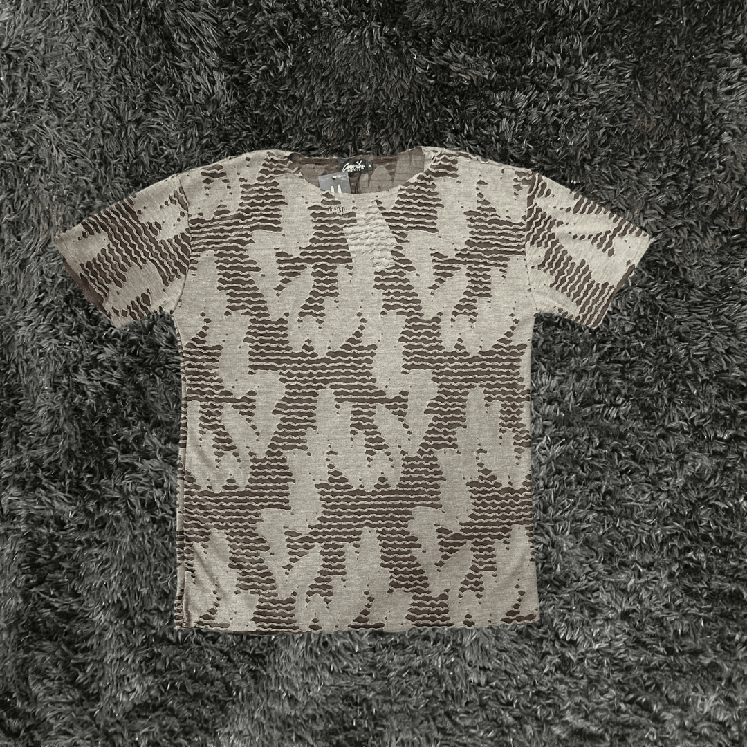 CrowStar Rip Grey T-shirt - Urban Utility