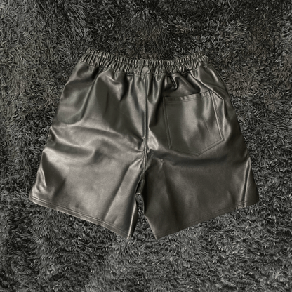 Crow Star Leather Black Short - Urban Utility