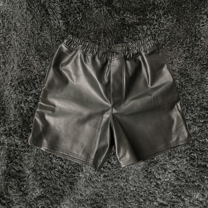 Crow Star Leather Black Short - Urban Utility