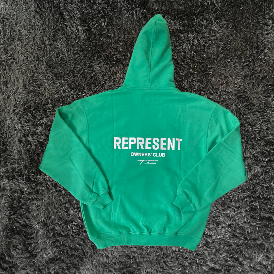 Represent Owners Club Green Hoodie