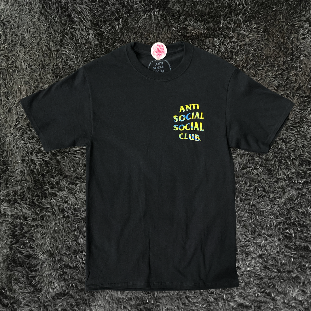 Anti Social Social Club Tonkotsu Black Yellow T-shirt