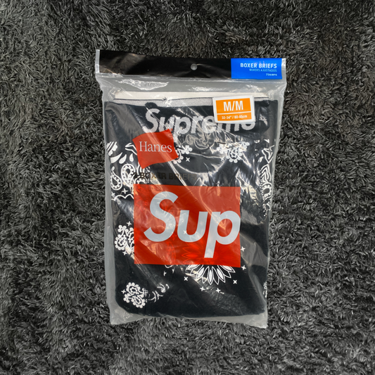 Supreme X Hanes Bandana Boxers (Set of 2)