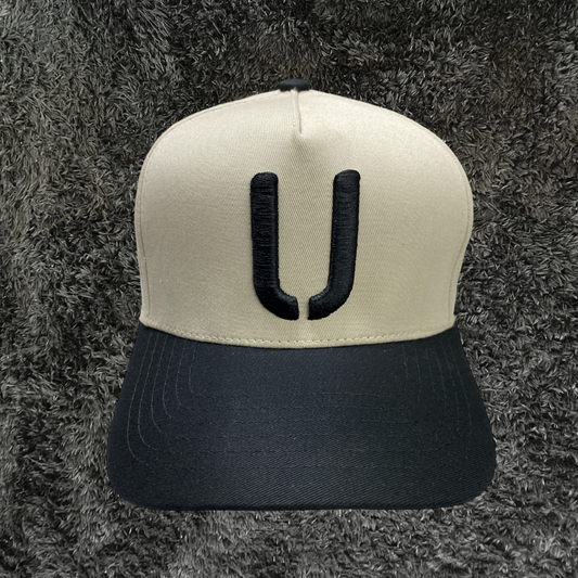 Urban Utility Classic Beige Black Cap