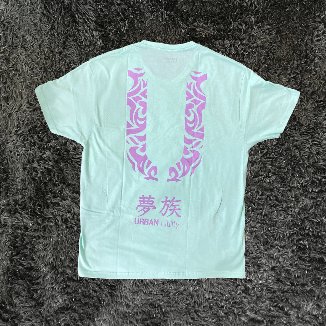 Urban Utility Japonesa Aqua T-shirt