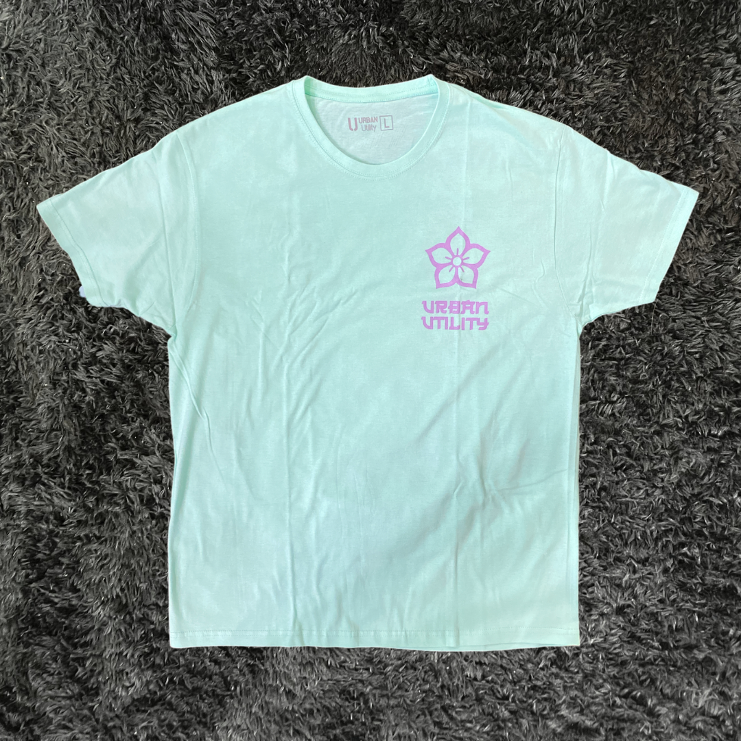 Urban Utility Japonesa Aqua T-shirt