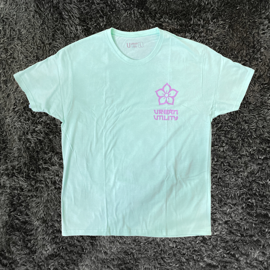 Urban Utility Japonesa Aqua T-shirt