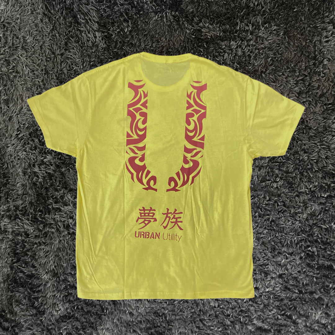 Urban Utility Japonesa Yellow T-shirt