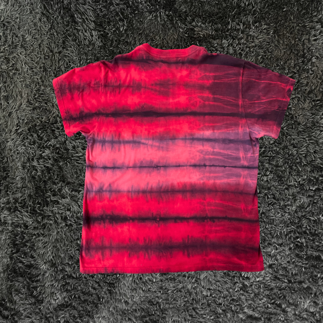 Amiri Tie Dye Red T-shirt (De Uso)