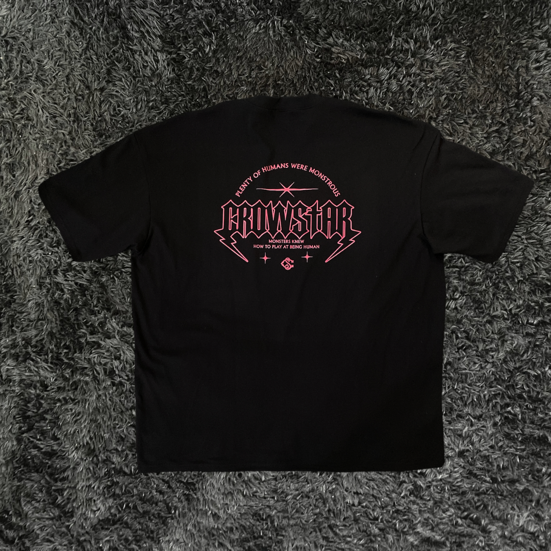 CrowStar Rockstar Logo T-shirt