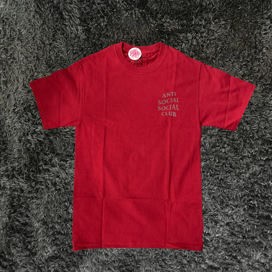 Anti Social Social Club Basket Rack Red T-shirt