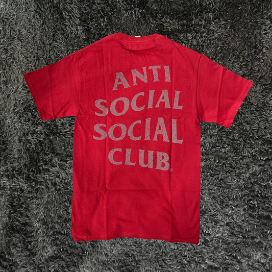 Anti Social Social Club Basket Rack Red T-shirt