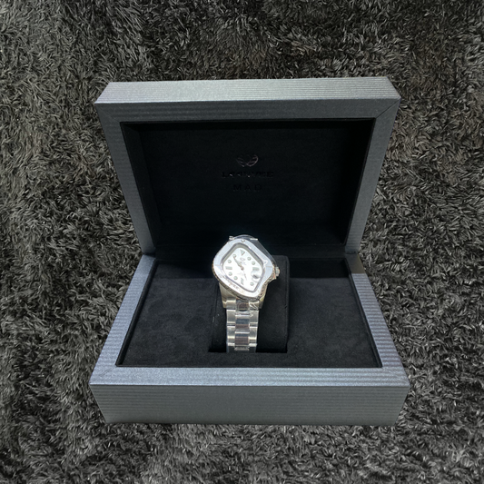 Laarvee X MAD Paris Silver White Bezel / Silver White Dial Watch