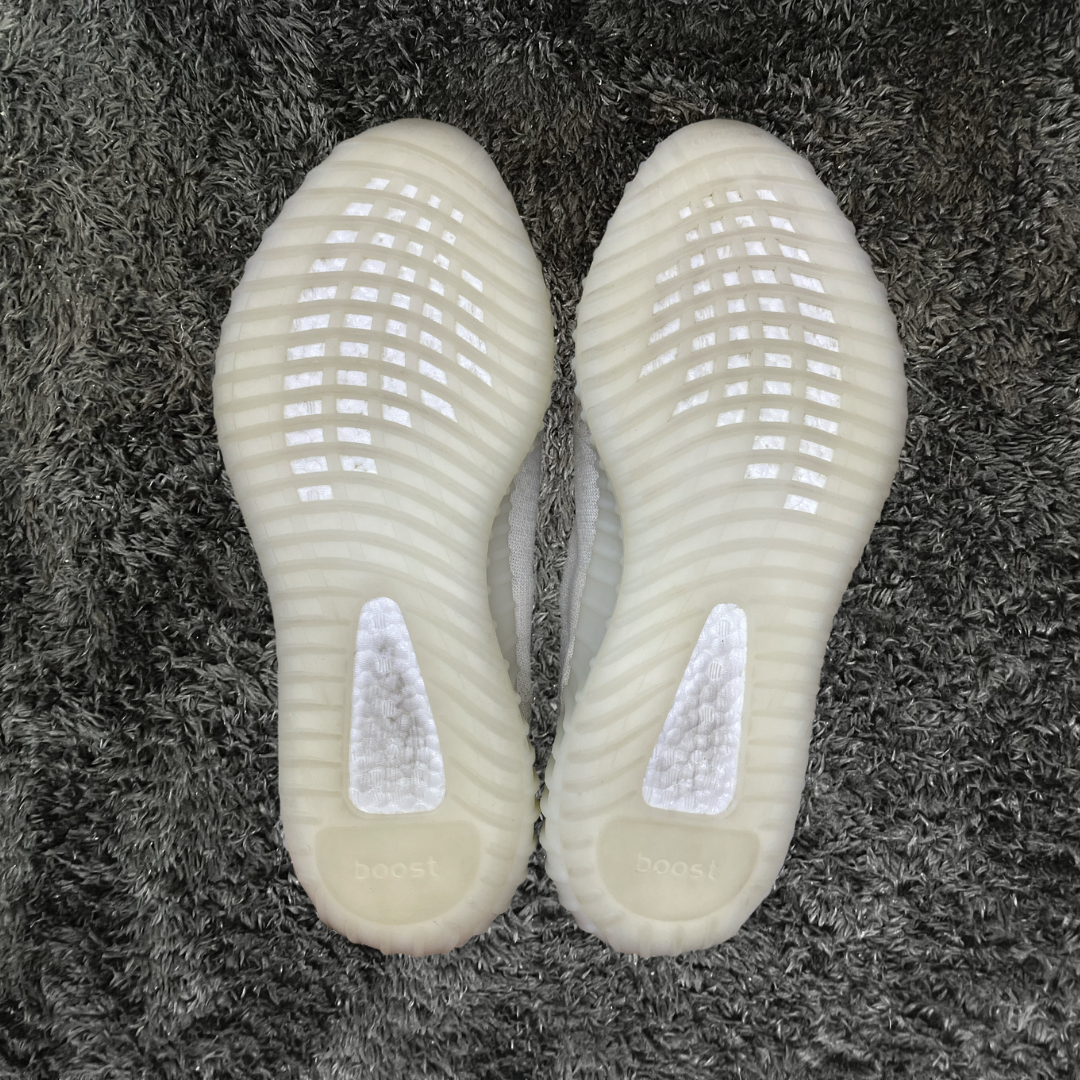 Adidas yeezy white real best sale