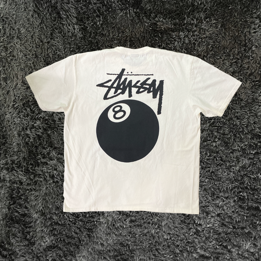 Stussy 8 Ball Dyed Pig Natural T-shirt