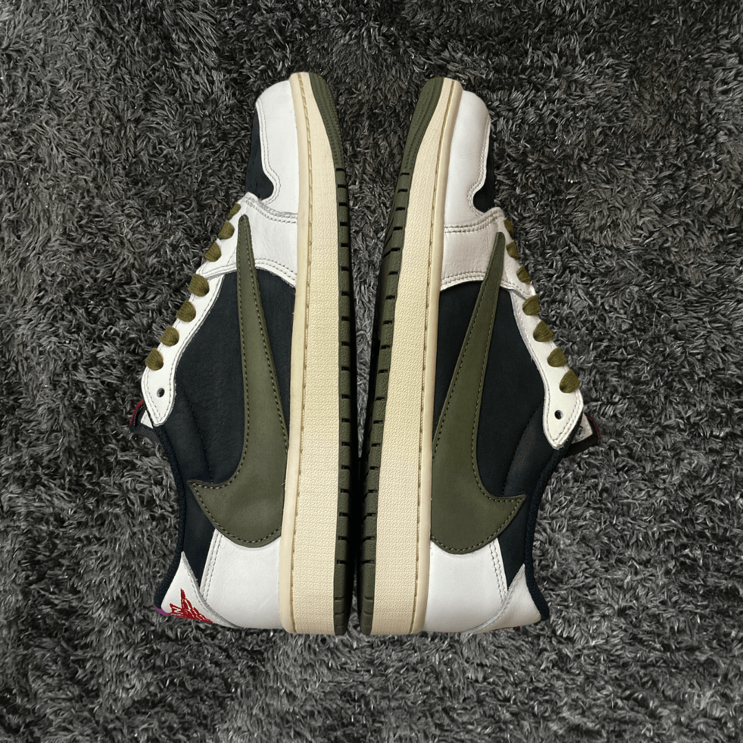 Jordan 1 Low Travis Scott Olive (De Uso) - Urban Utility
