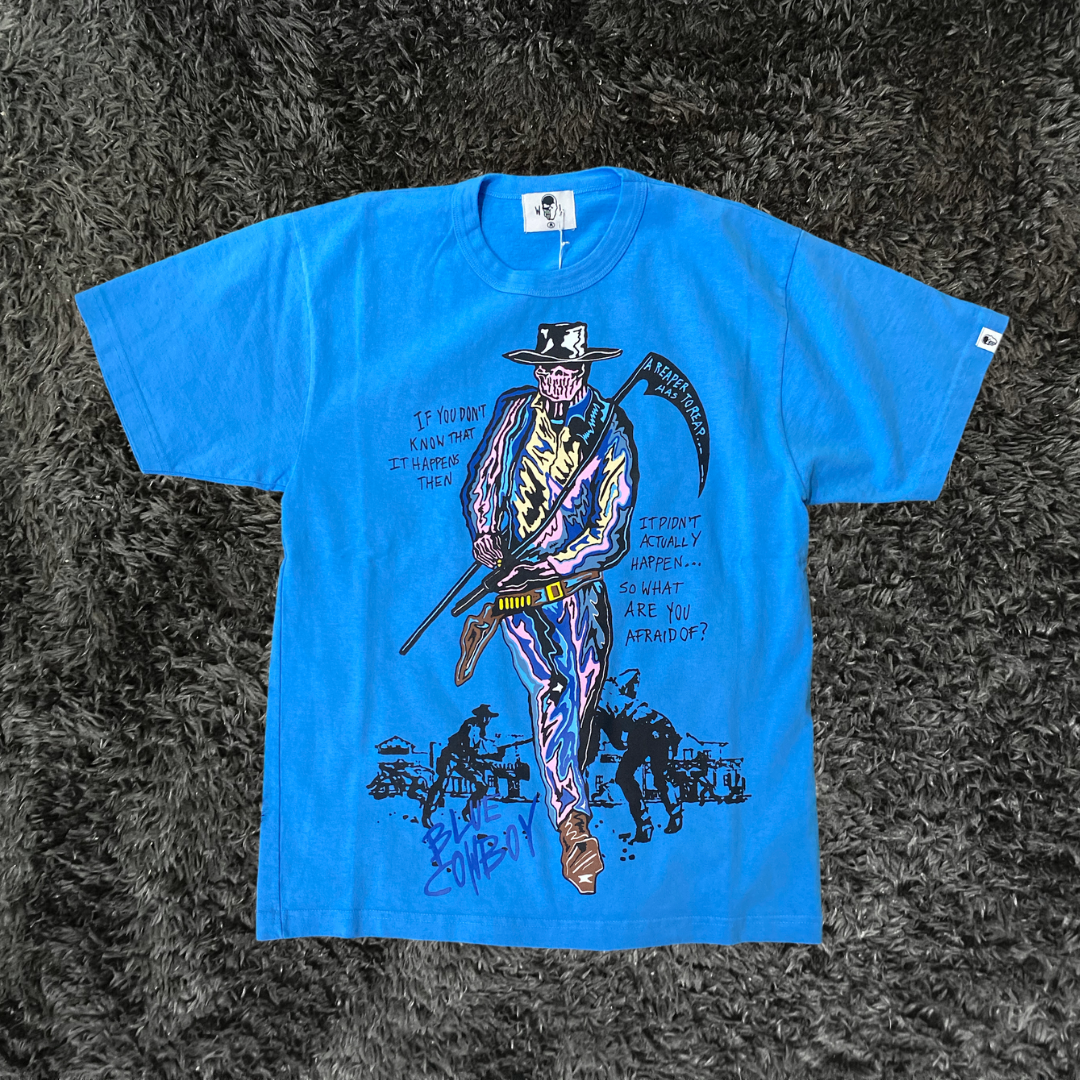 Warren Lotas Blue Cowboy T-shirt