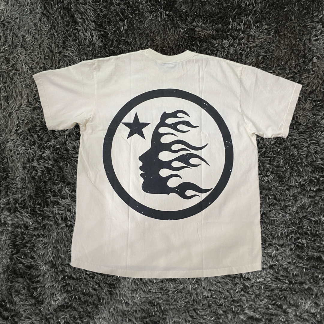 Hellstar Logo Cream T-shirt – Urban Utility