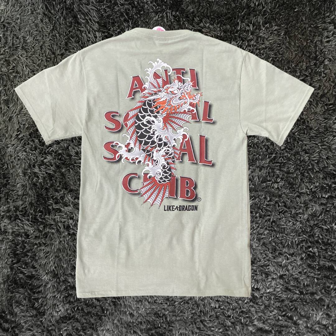 Anti Social Social Club Stone Washed Green T-shirt