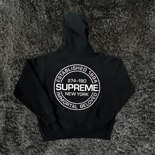 Supreme New York Black Hoodie