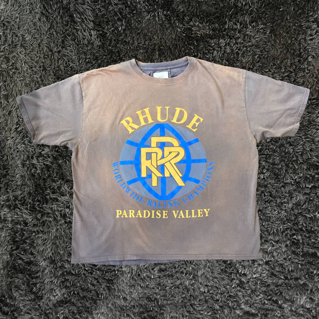 Rhude Paradise Valley Washed Brown T-shirt