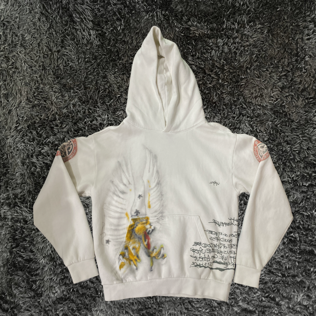 Cactus Jack Circus Maximus White Hoodie