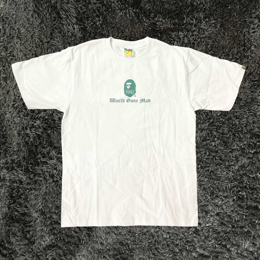 Bape Bathing Ape Logo White T-shirt