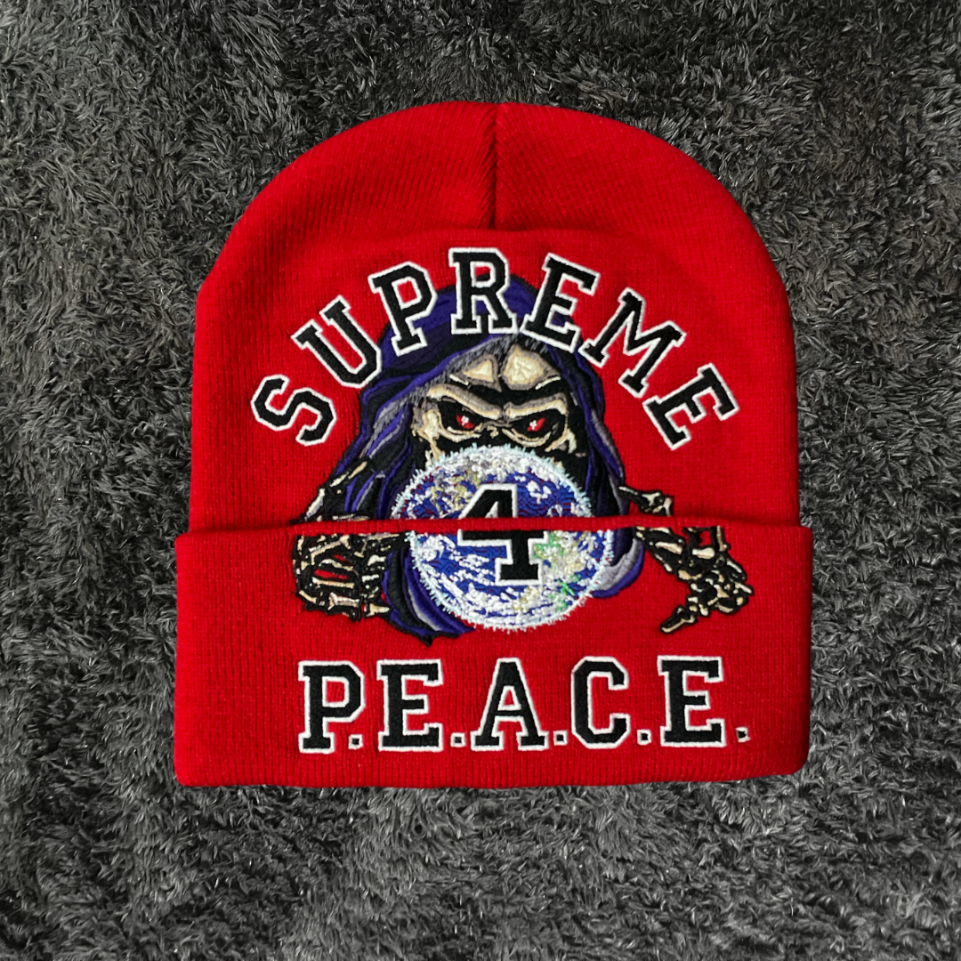 Supreme Peace Beanie Red