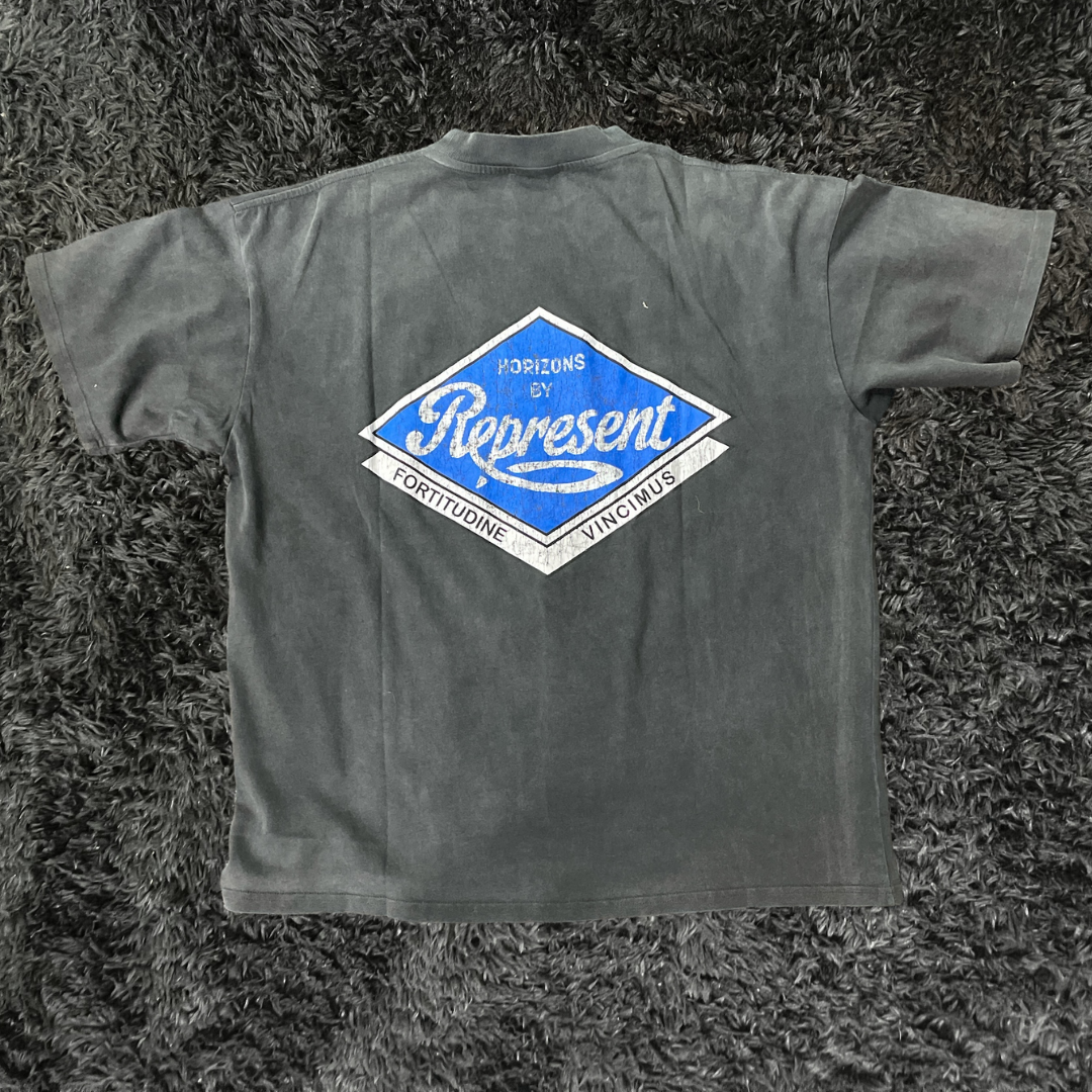 Represent Classic Parts Aged Black T-shirt