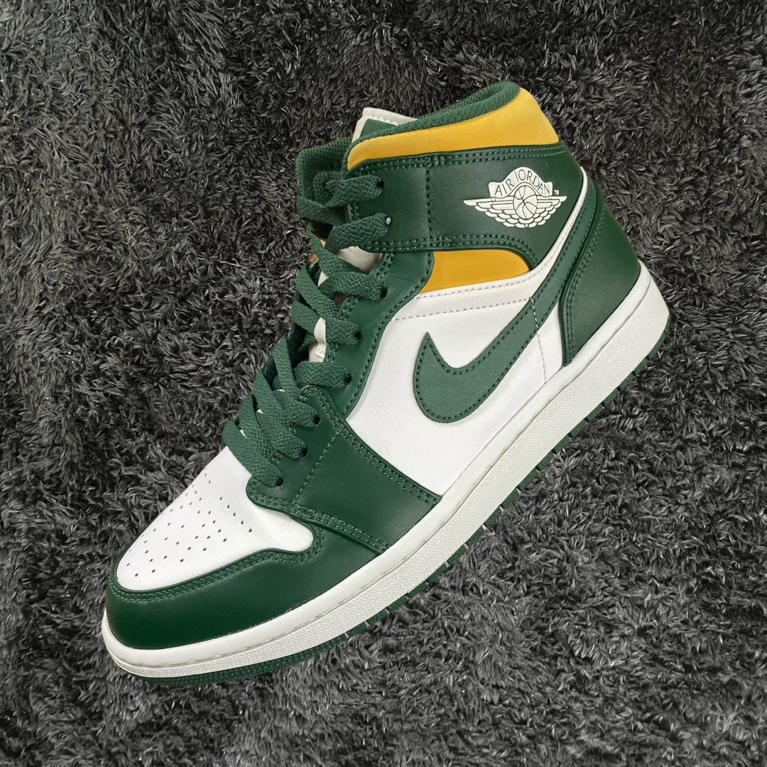 Jordan 1 Mid	Sonics (De Uso)