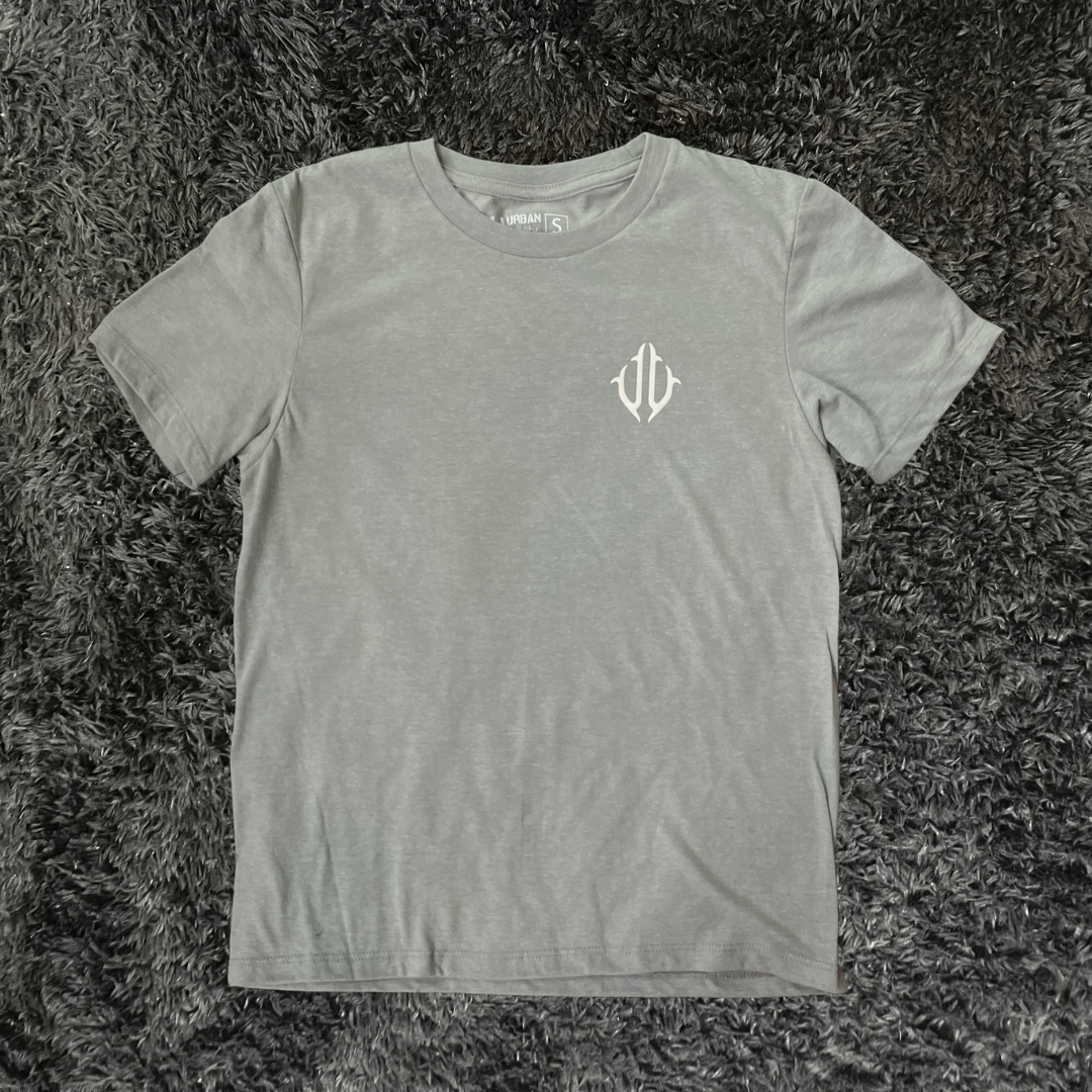 Urban Essentials Grey Fog White T shirt S CH