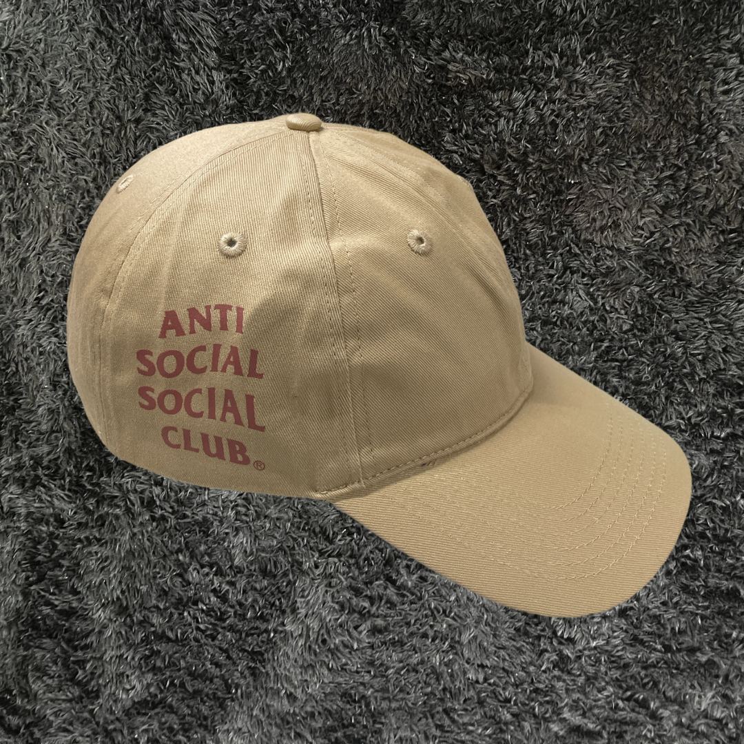 Anti Social Social Club Mid Games Khaki Cap