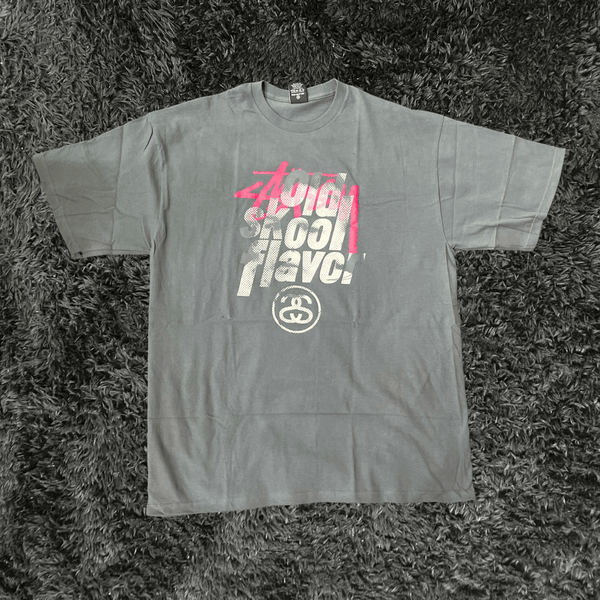 Stussy Old Skool Flavor Grey T-shirt – Urban Utility