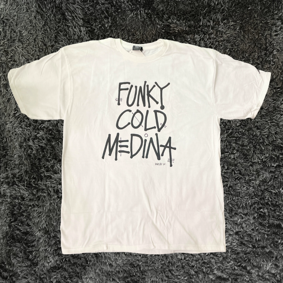 Stussy Delicious Vinyl 25th Anniversary White T-shirt