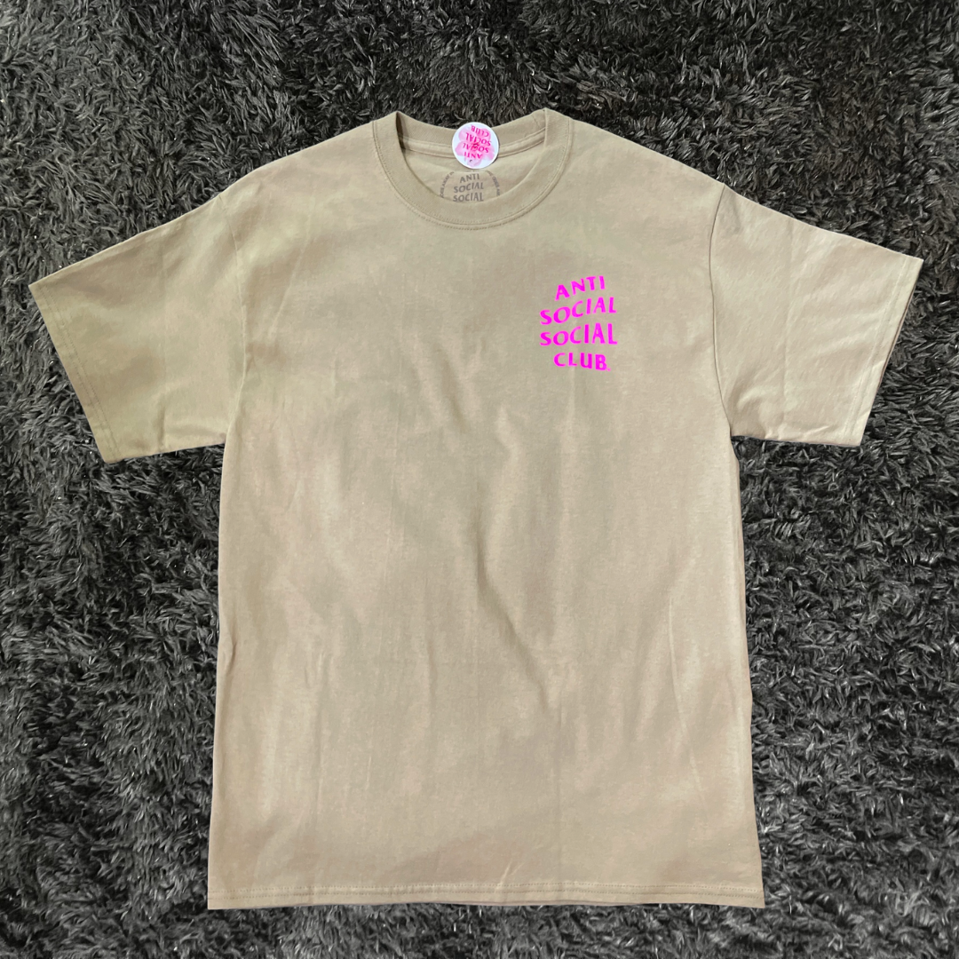 Anti Social Social Club Kkotch Dusty Brown T-shirt