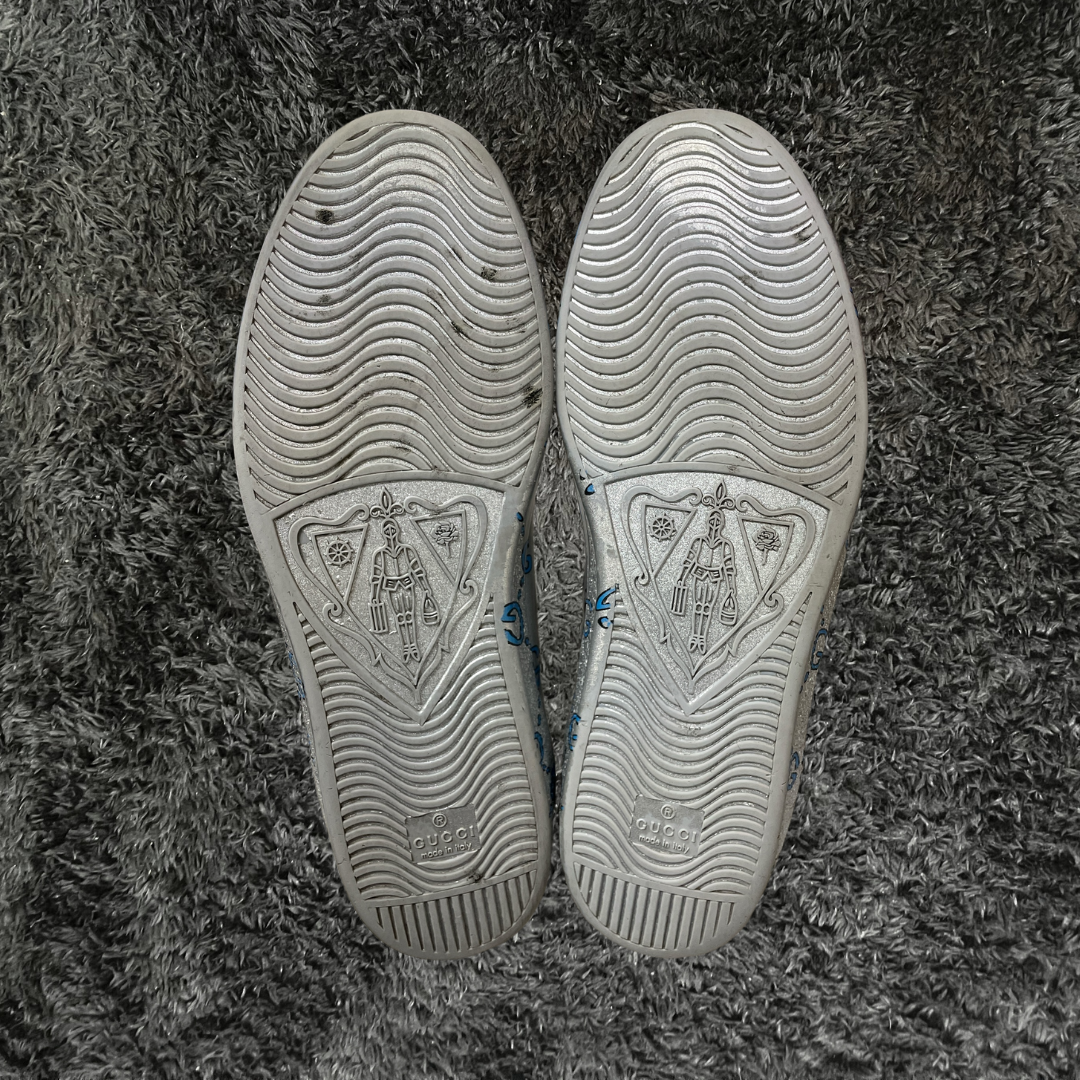 Gucci Ace GG Silver (De Uso)