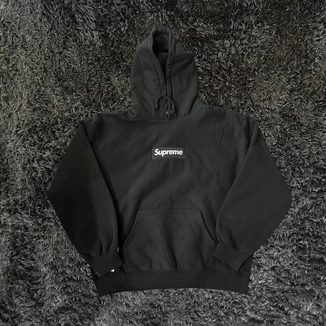 Supreme Box Logo Black Hoodie