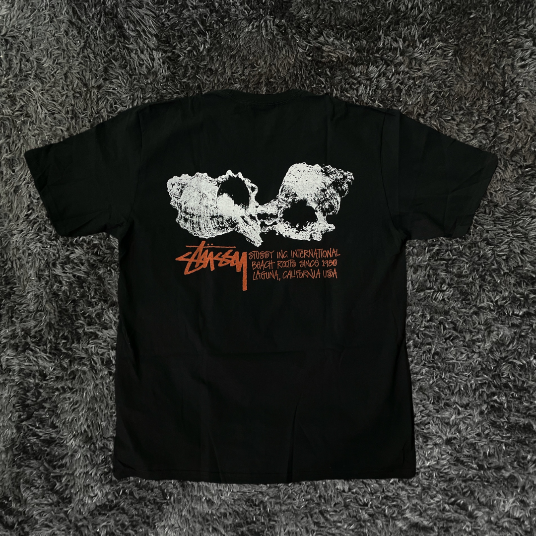 Stussy Shells Black T-shirt