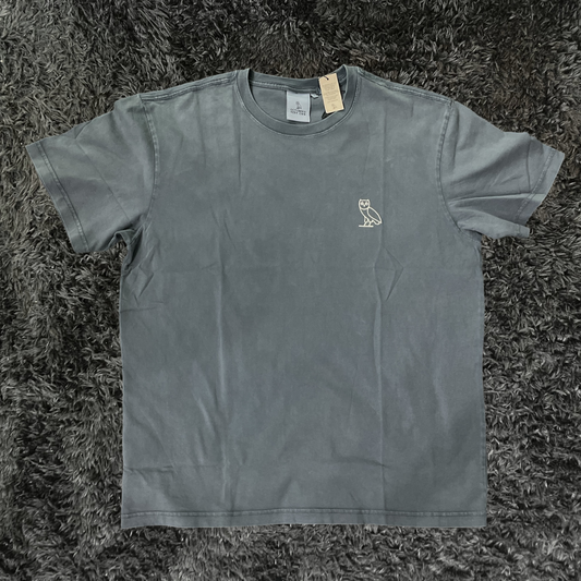 OVO Dark Slate Bordado T-shirt