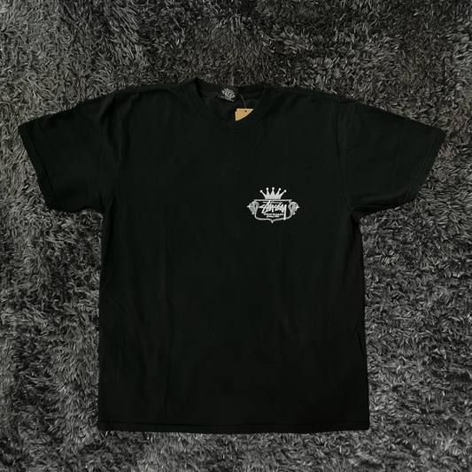 Stussy Built To Last Pig Dyed Black T-shirt