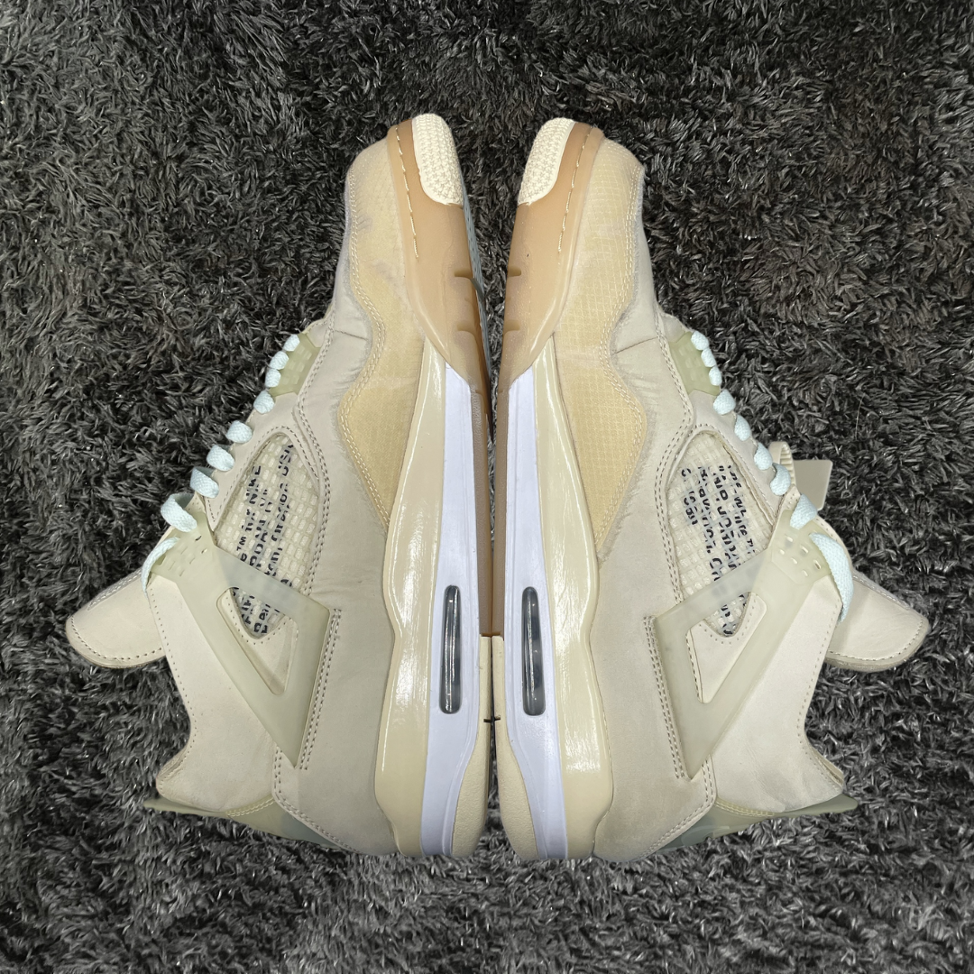 Jordan 4	Off-White Sail (W) (De Uso)