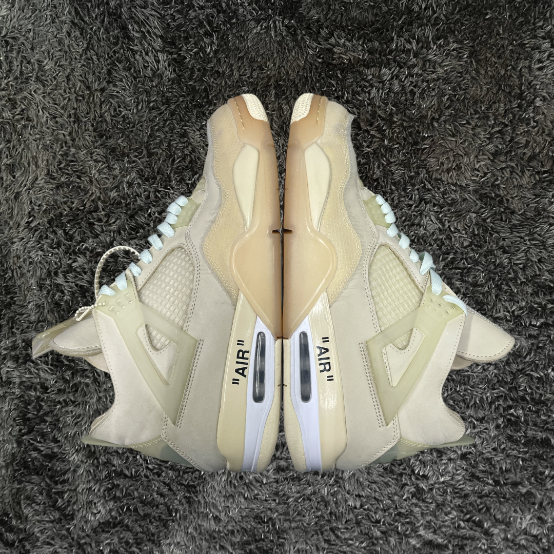 Jordan 4	Off-White Sail (W) (De Uso)