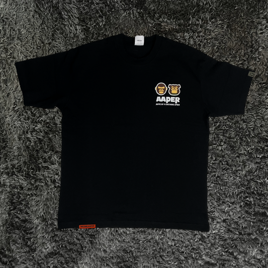 Aape Aaper Black T-shirt