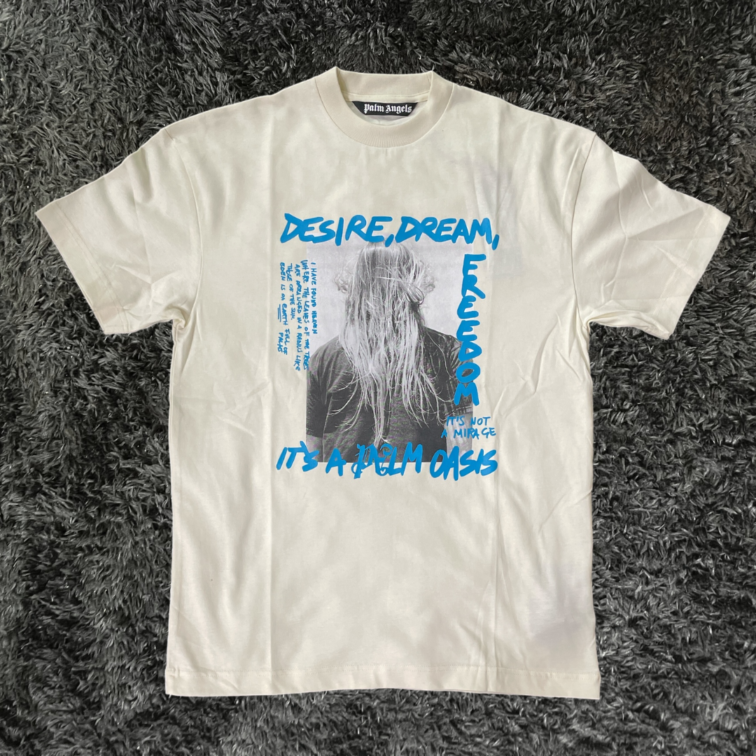 Palm Angels Palm Oasis Off White Light T-shirt