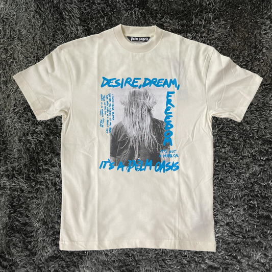 Palm Angels Palm Oasis Off White Light T-shirt