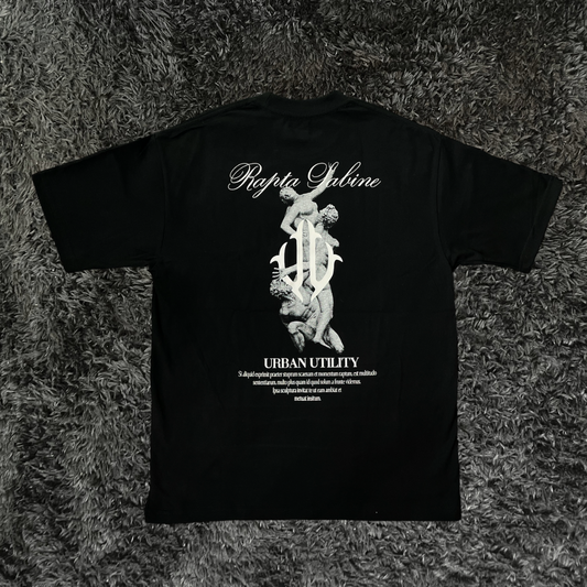 Urban Utility 'Rapta Sabine' Black T-Shirt