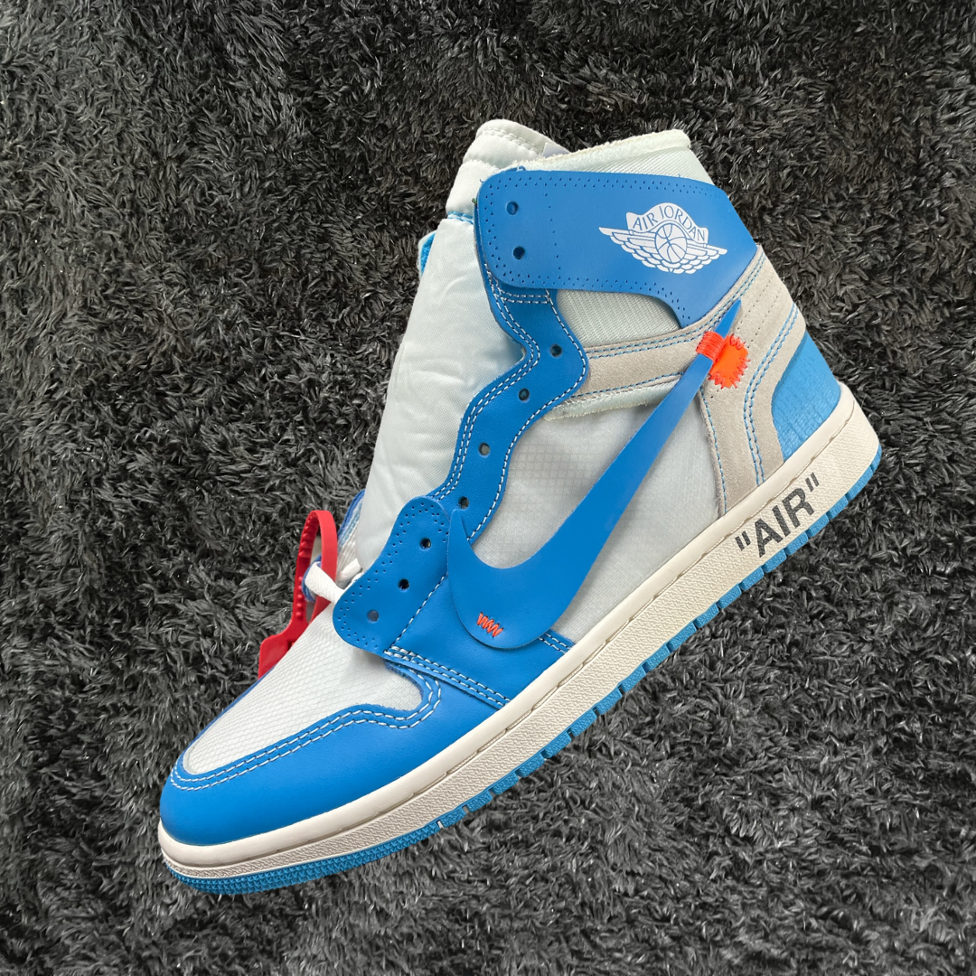 Jordan 1 High Off-White University Blue