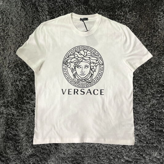 Versace White Black T-shirt