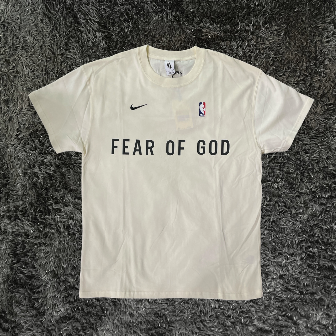 Nike Jerry Lorenzo x Fear Of God NBA Cream T-shirt