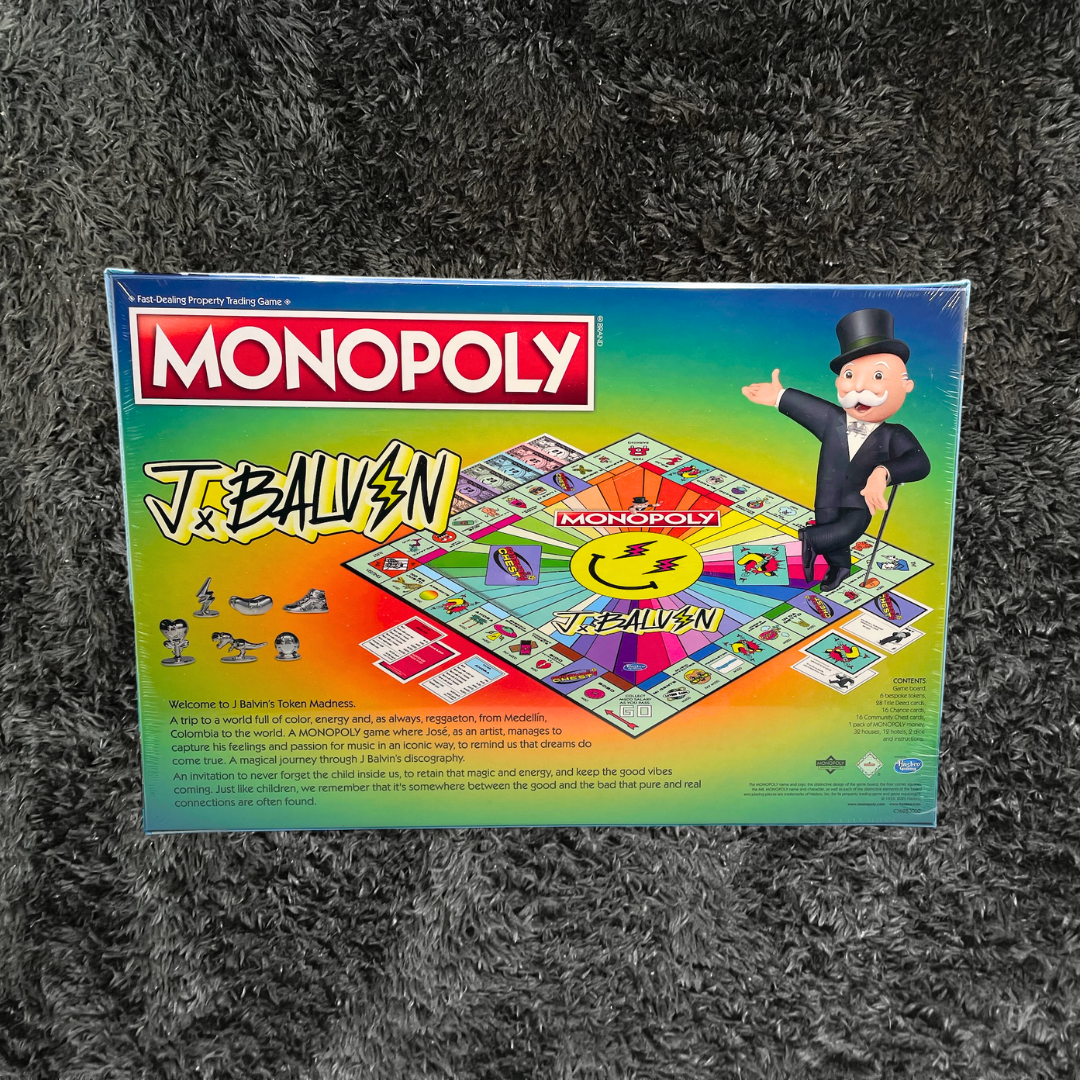 Hasbro Gaming Monopoly J. Balvin (Juego de mesa)