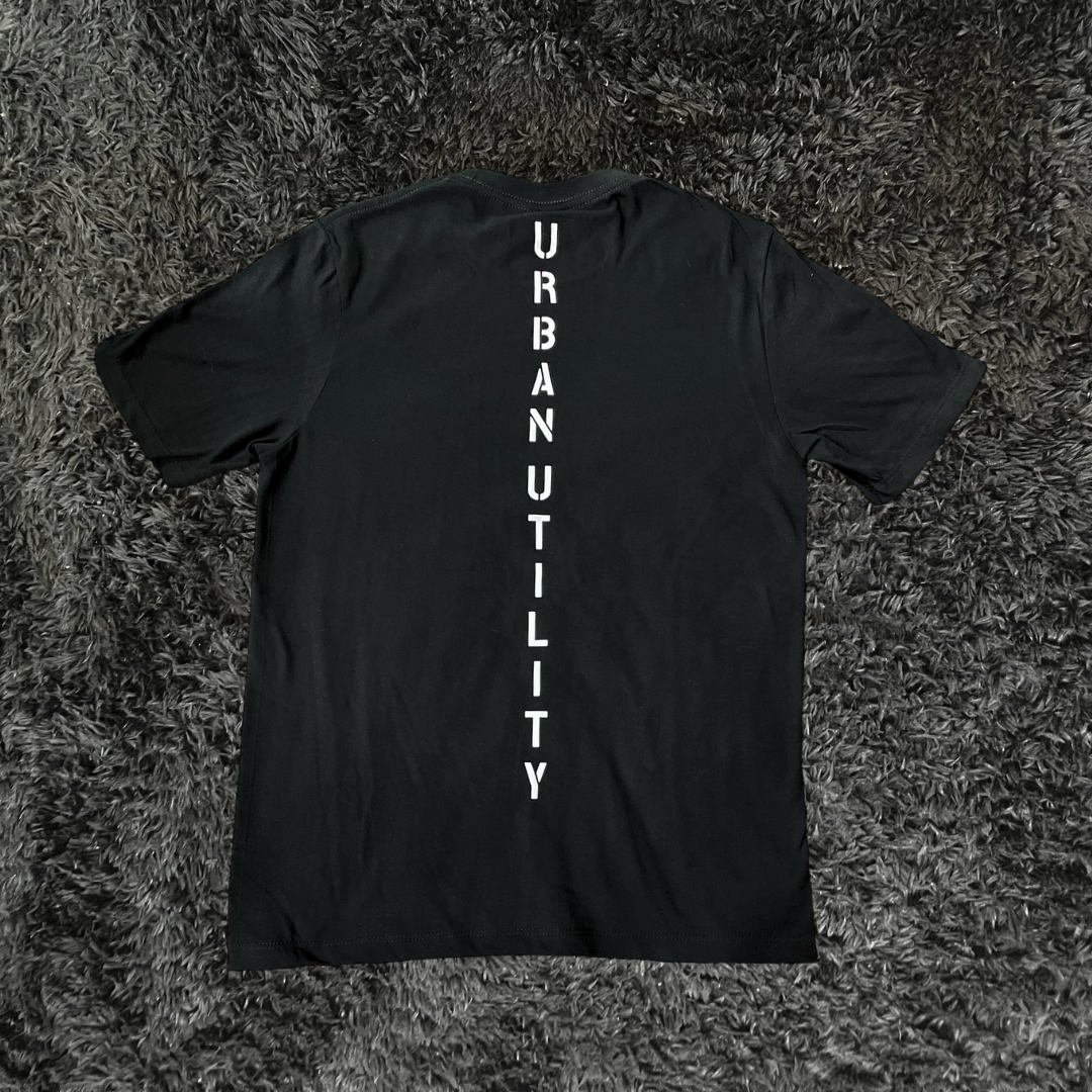 Urban Utility Essentials Black Military T-shirt